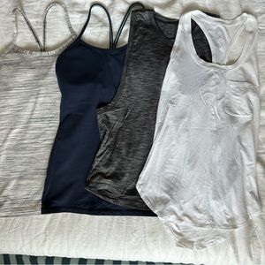 Bundle of 4 Lululemon Tank Tops